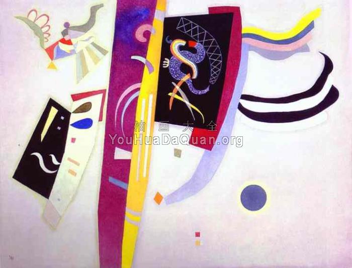 Orange Violet - 瓦西里·康丁斯基